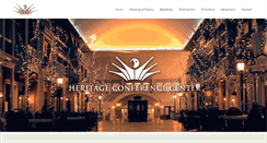 Desktop Screenshot of heritageconferencecenter.org